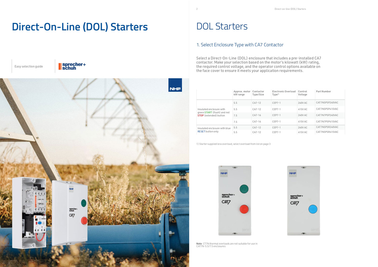 DOL Starter Easy selection guide_thumbnail
