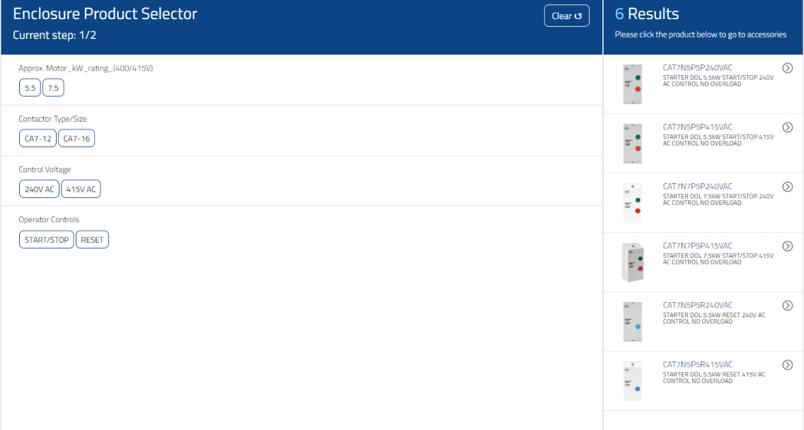 product seletor thumbnail