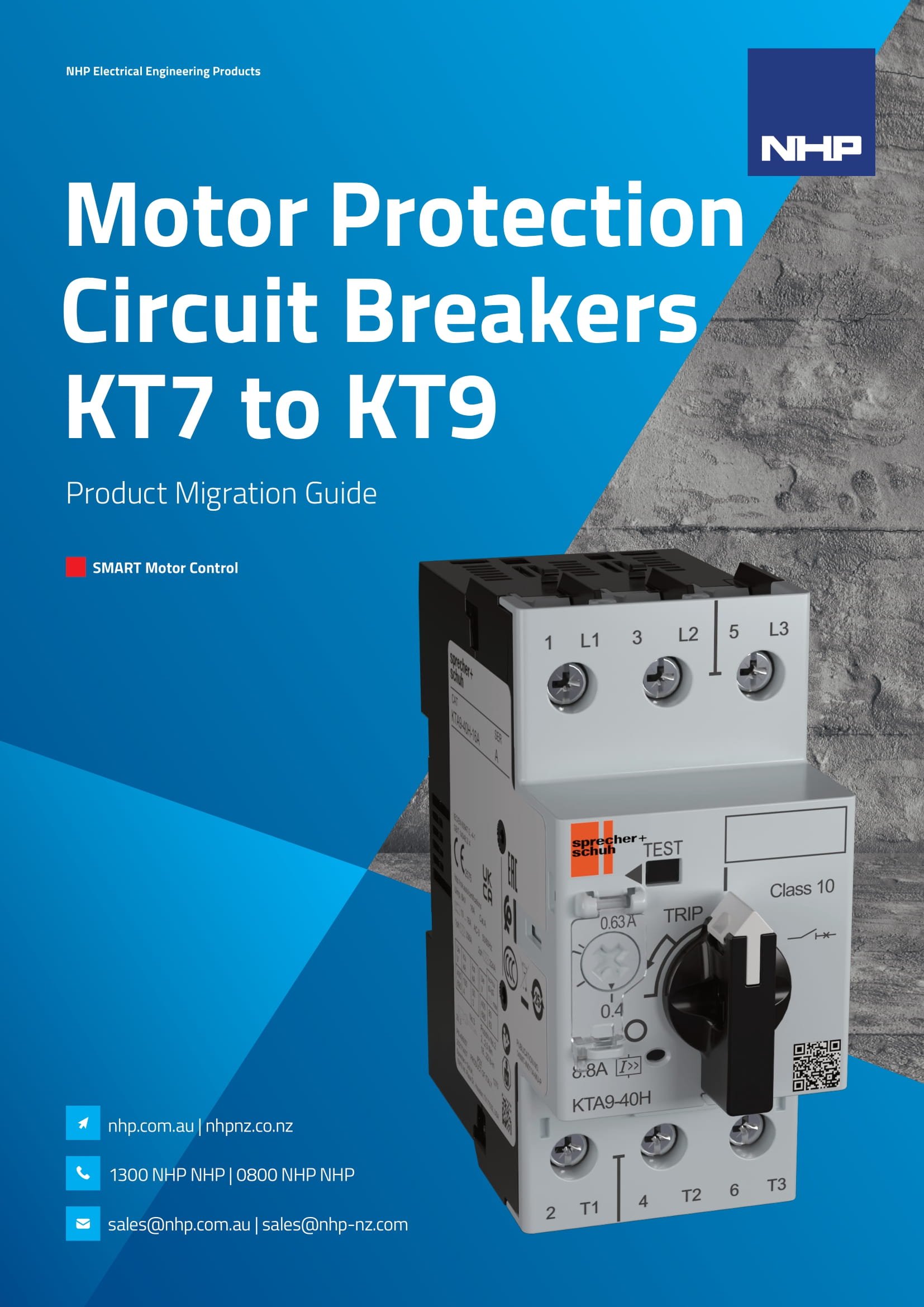 NHP Electrical Engineering Products Motor Protection Circuit Breakers