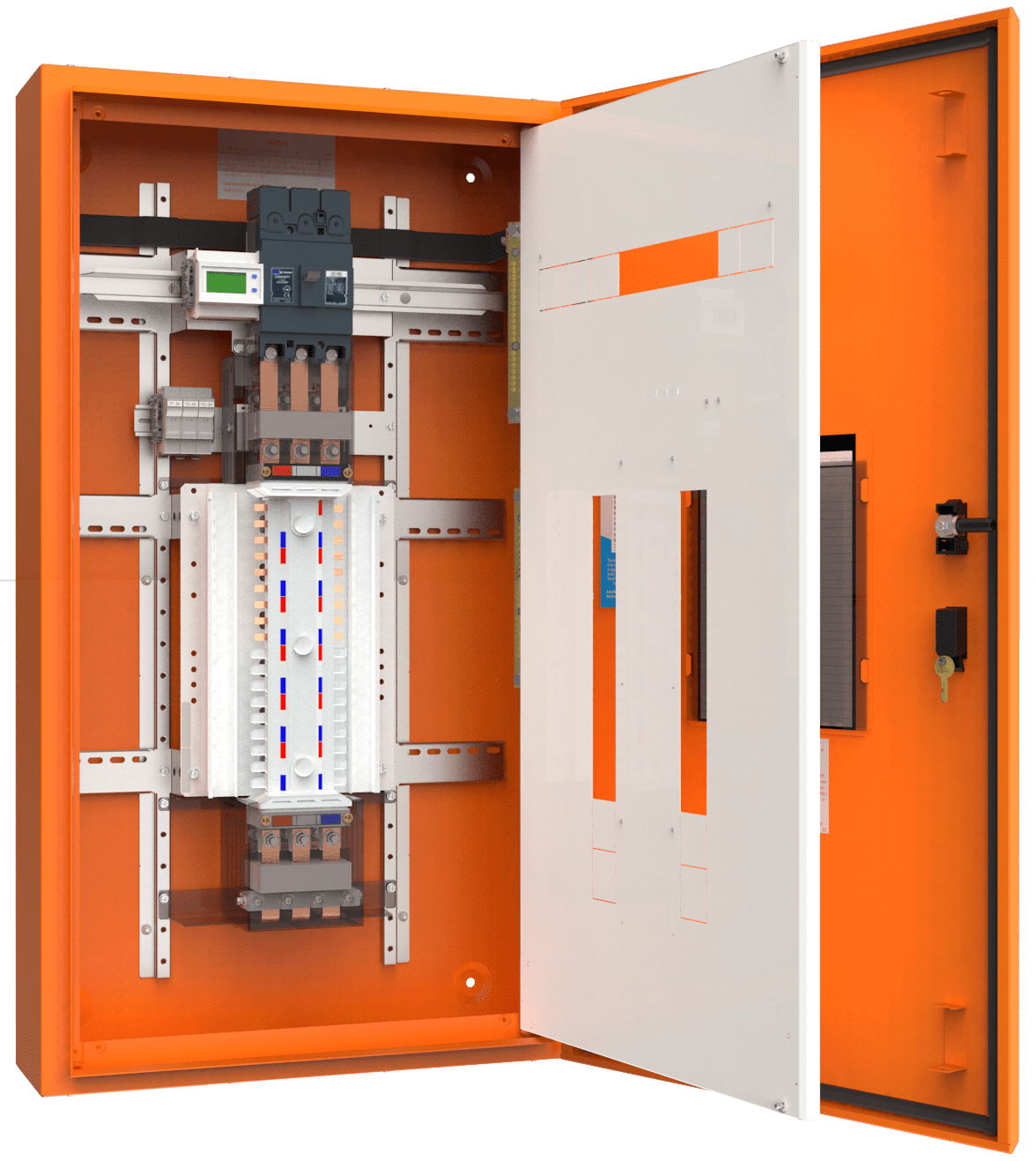 Dual energy metering board
