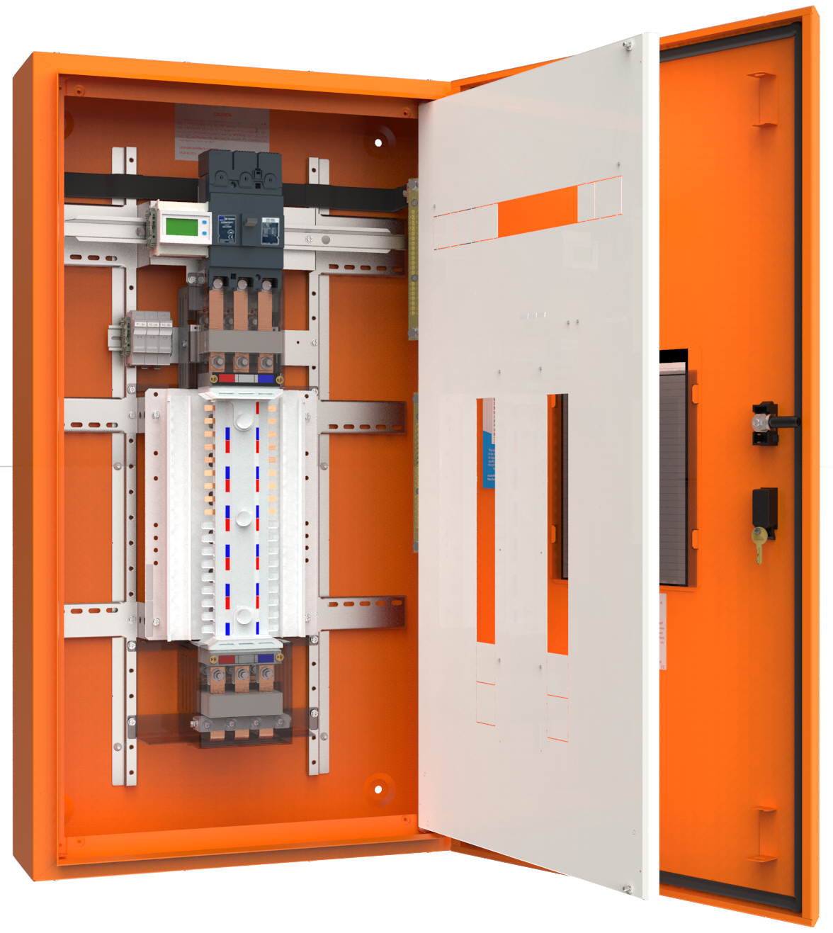 Dual energy metering board