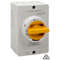 With NHPs DC Isolators you are compliant T