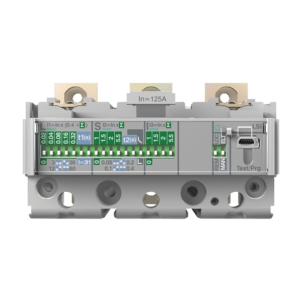 AllenBradley 140G MCCB H Frame Trip Unit 3P 120A Electronic LSI