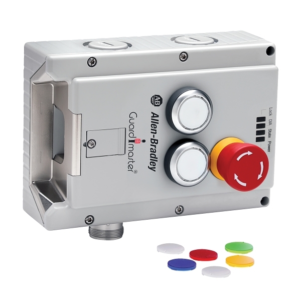 AB 442G MAB Lock Module Access Box Power to Lock LH 2xPB ESTOP M23