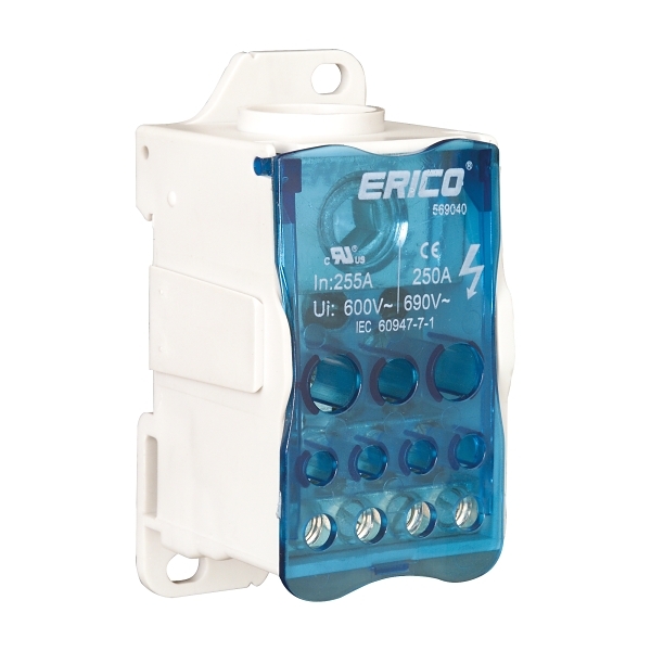 nVent ERIFLEX Distribution Blocks 250A Cu In 1x35 to 120mm Out