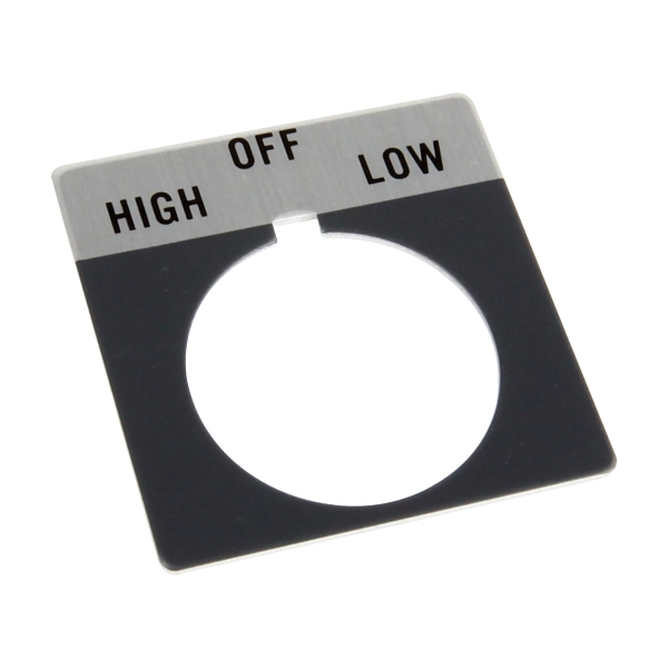 800TX514 Legend Plate for 30mm Operator Control Devices