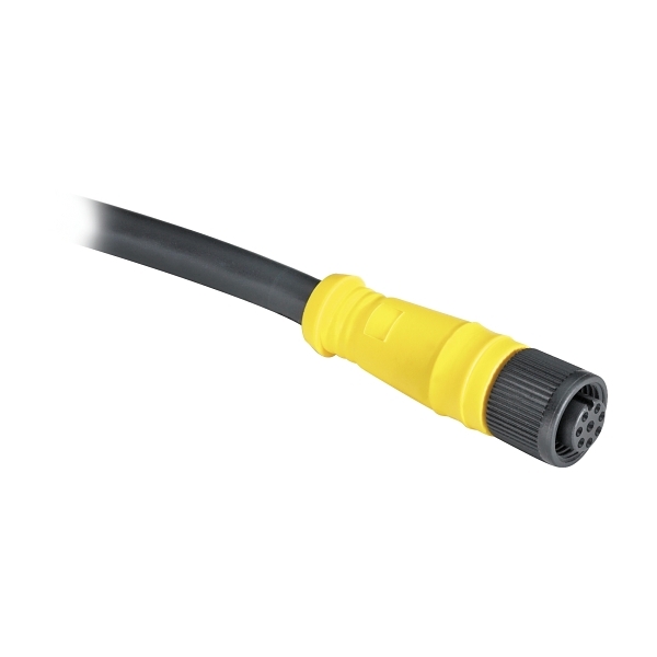 889DF8AB10 PVC Black Cable DC Micro M12