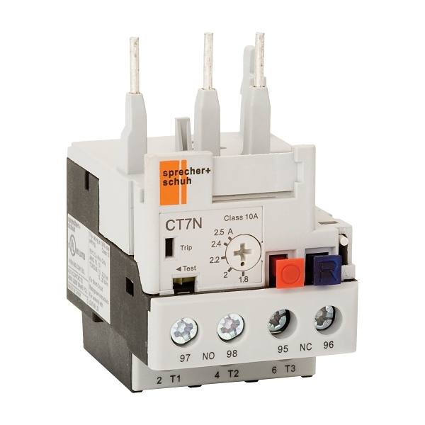 S&S CT7N Thermal Overload Relay 2.3 to 3.2A Direct Mount Manual or Auto ...