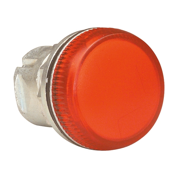 Sprecher and Schuh D7 Pilot Light 22.5 mm Head Only Round Metal Red Lens