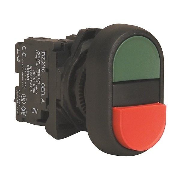 Sprecher and Schuh D7 Multi Function PB 22.5mm COMP PLT 2 POS Blank RD ...