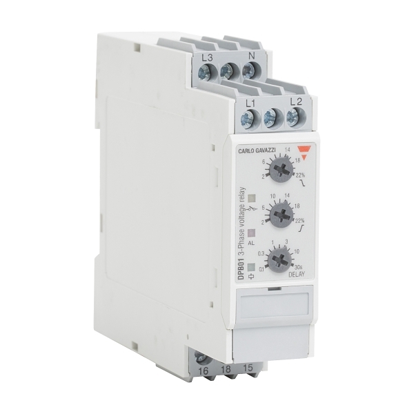 Carlo Gavazzi Monitoring Relay 3 Phase Neut Over/Under/VoltagePhase