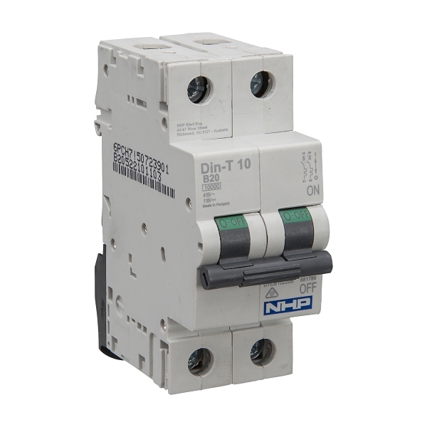 DTCB10240B MCB 10kA 2P B Curve