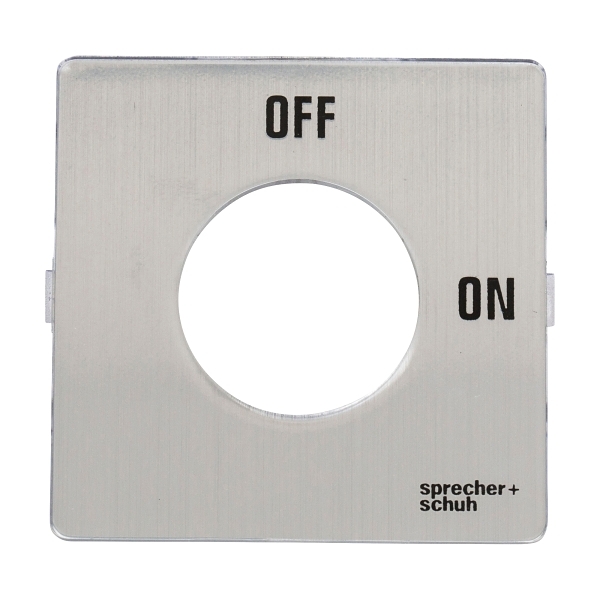 LL2A4178I Legend Plate for Cam Switch Faceplate