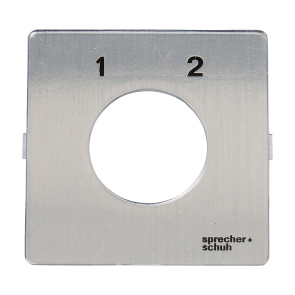 LL2A4250 Legend Plate for Cam Switch Faceplate