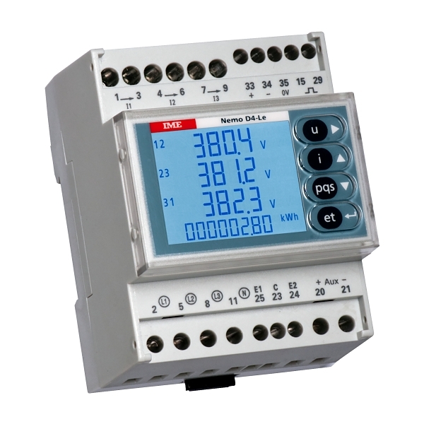 IME Nemo D4-Le Multifunction Meter with Pulse and Modbus