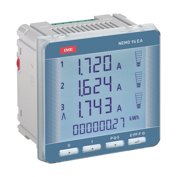 IME Nemo 96 EA Power Analyser with RS485 Modbus Auxiliary Supply IME Nemo 96 EA Power Analyser with RS485 Modbus Auxiliary Supply