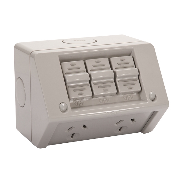 NLGPO15DX Surface Mount General Purpose Outlet Double 15A