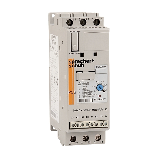 S+S PCS Soft Starter 480V 60A ND3W 100 to 240VAC Control