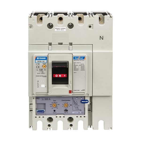 mccaページ2 Terasaki TemBreak 2 MCCB 630 Frame 70kA 3P 630A Electronic