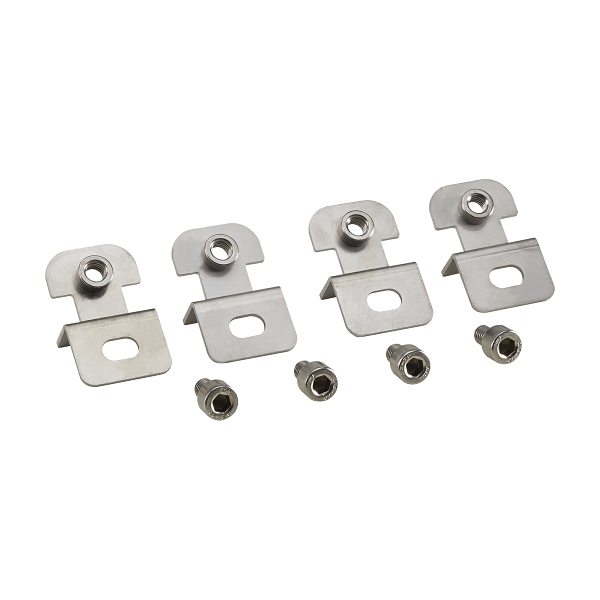Mounting Bracket Stainless Steel U Brackets 40x35mm Mirror Brackets Hanging Kit Wall