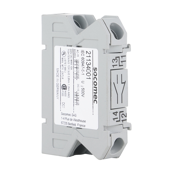 21134001 SOCOMEC ISO AUXILIARY