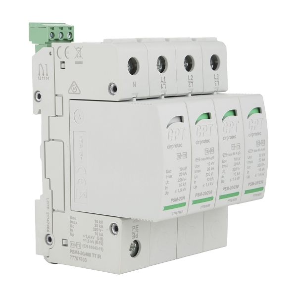 Cirprotec PSM Surge Protection Device Type 2 3 Phase L-L and