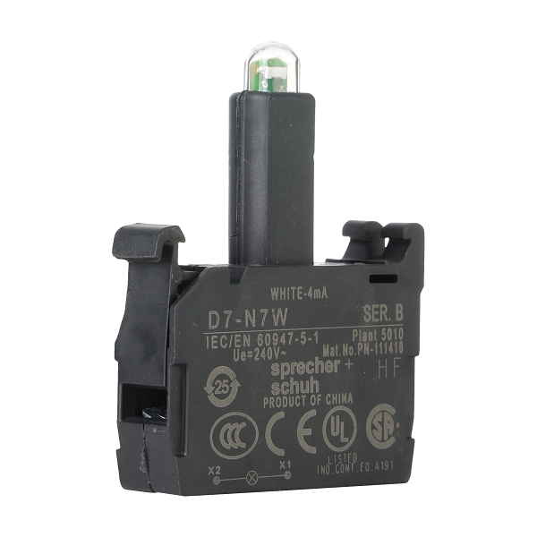 D7N7W Lamp Module for 22mm Operator Control Devices