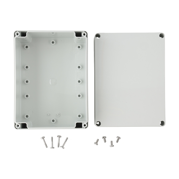 PC121609 Terminal Box PC H120xW160xD90mm Grey Lid