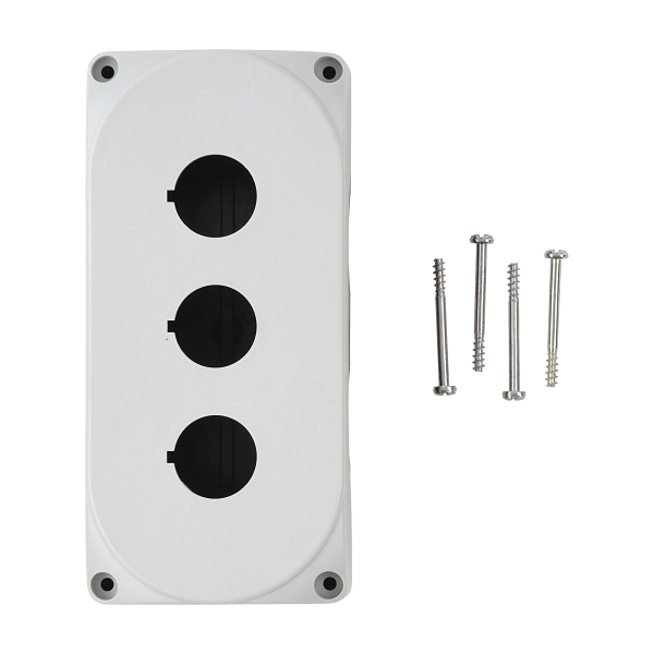 Steute wireless command device pushbutton enclosure plastic for 3 hole