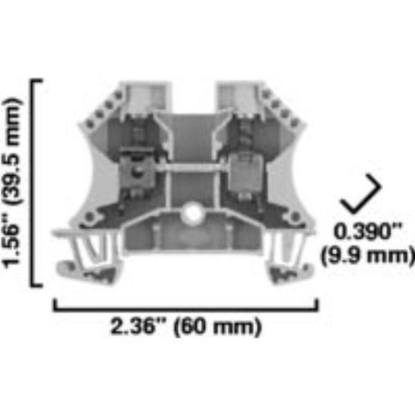 Allen-Bradley 1492-J Screw Connection Terminal 10mm 1 Level 2