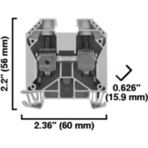 AllenBradley 1492J Screw Connection Terminal 35mm 1 Level 2 Conductor