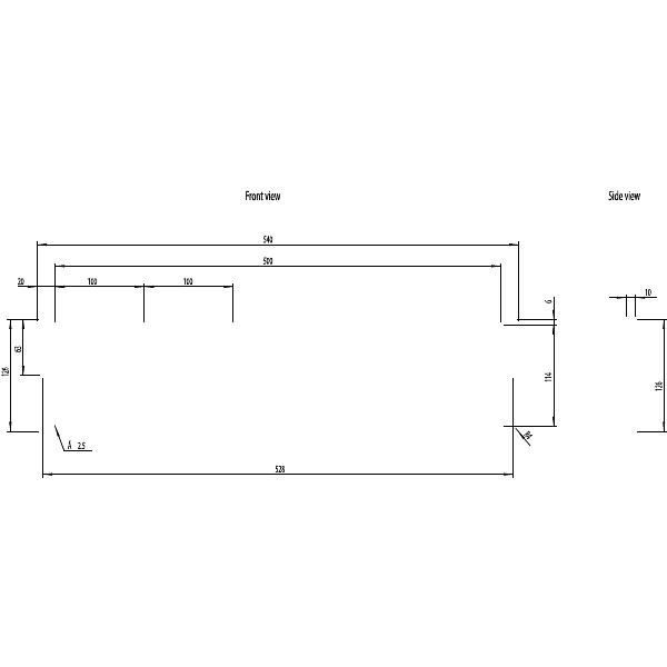 nVent HOFFMAN MAS/MAD Combining Gasket Size 4 W510 x H96mm Opening