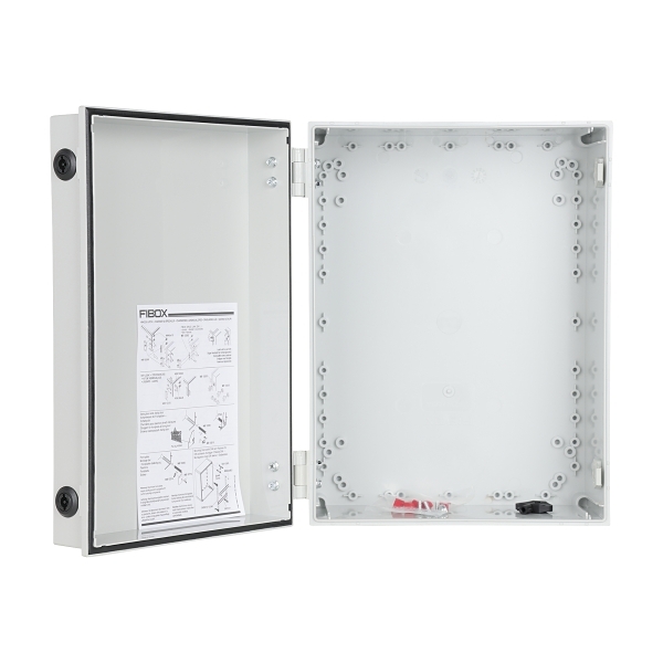 NHP NLINE Enclosure Wall Mount ABS IP65 H400 x W300 x D180mm Grey