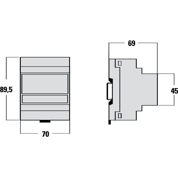 TM2GHP5 Transducer Dimensional Diagram