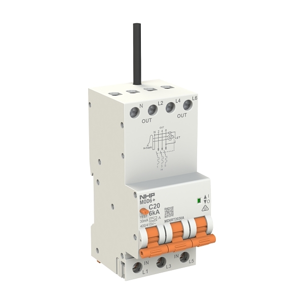 MD6RT5030A MOD6 RCBO