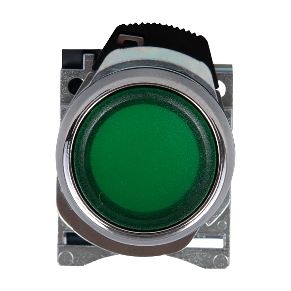 Sprecher and Schuh D7 Pushbutton 22.5 mm Complete Metal MOM Flush