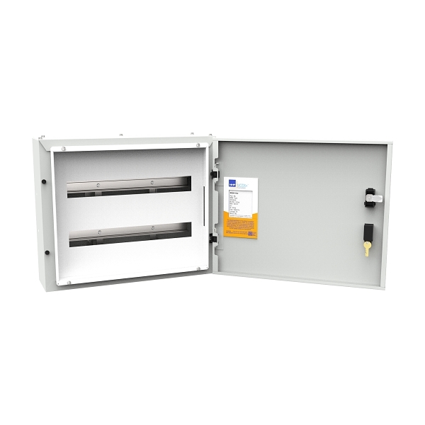 NHP MOD6+ One Panelboard Accessory Module 432mm DIN 42 Way Light Grey