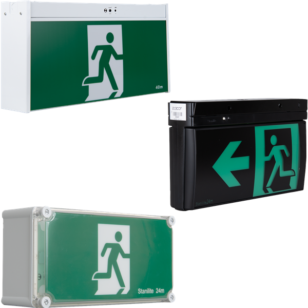 Stanilite Nexus Pro Platinum Exit Lighting