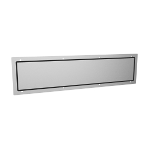 PBD GLAND PLATE 3mm ALUMINUM SUIT ENCL 600x200mm