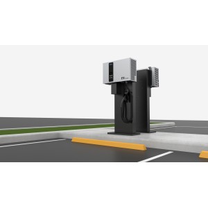 DELTA DC 25kW EV CHARGER FREE STANDING MOUNTING POST