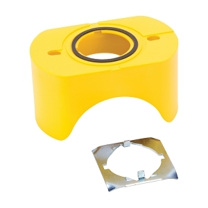 GUARD NARROW 40mm PLASTIC YELLOW