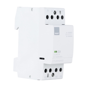 DIN CONTACTOR 25A 4NC 240V AC/DC COIL