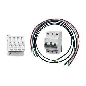CEL PBD ACC SURGE KIT 40kA MCB+SURGE TYPE 2+LOOM+LABLES