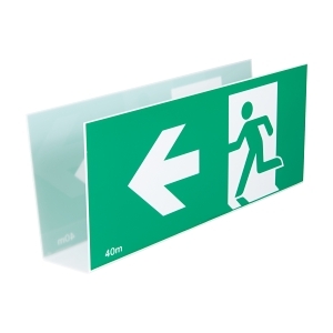 DIFFUSER SUIT PEJL SERIES JUMBO EXITS D/SIDED ARROWS ONE WAY
