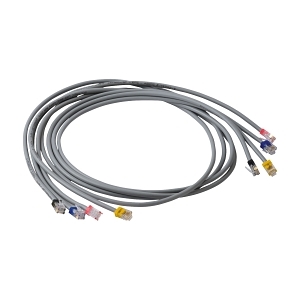 RJ12 x 3 CT CABLE FOR DIGIWARE AND DIRIS AXX 2M