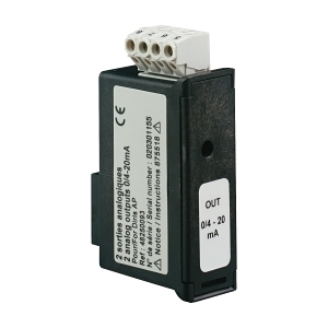 A-30/41/ATYS P 2 ANALOGUE OUTPUTS 0/4-20mA PLUGIN MODULE