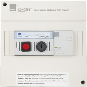 Enclosed Emergency Lighting Test Switch