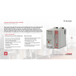 Allen Bradley CompactLogix 5370 Controllers Profile Brochure