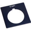 800HW372 Legend Plate for 30mm Operator Control Devices