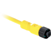 889DF4AC30 PVC Yellow Cable DC Micro M12